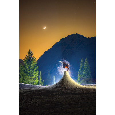 After Dark Above the Canyon
