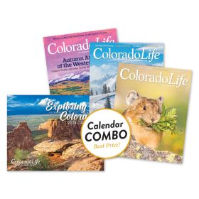 Colorado Life Combo - 2024 Wall Calendar + 1-yr Subscription