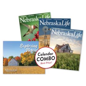 Nebraska Life Combo - 2024 Wall Calendar + 1-yr Subscription