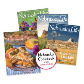 Combo - Nebraska Kitchens Cookbook Vol. 3 + 1-yr Subscription