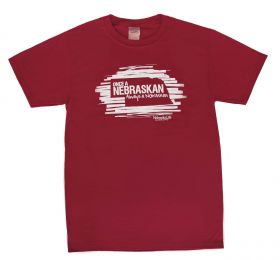 Once a Nebraskan, Always a Nebraskan Red Short-sleeve T-shirt
