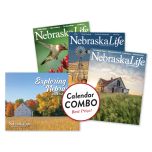 Nebraska Life Combo - 2024 Wall Calendar + 1-yr Subscription